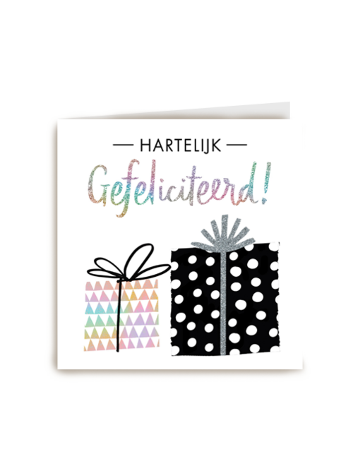 kadootjes hartelijk gefeliciteerd