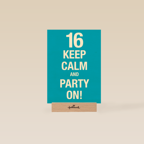 16 keep calm and party n