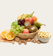 Fruitmand Cadeaubox met Bananenchips