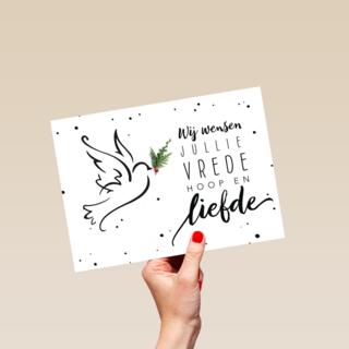 vredesduif kerst
