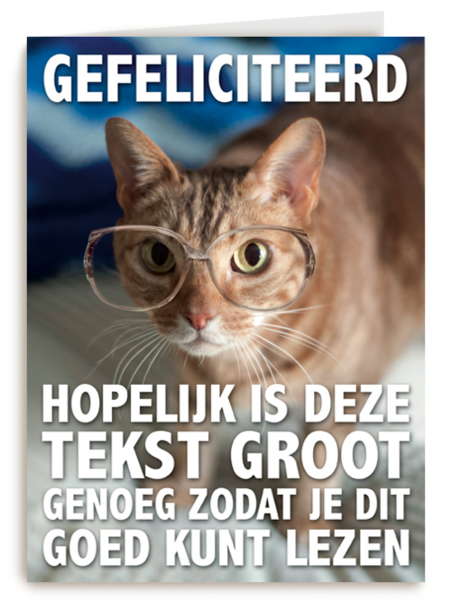 Verjaardagskaart Hallmark | Verjaardag Vrouw Grappig Tekst Groot Genoeg Kaart