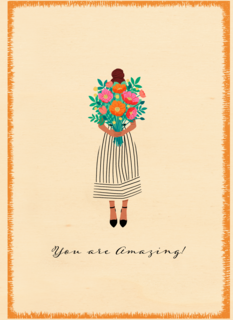 Complimentkaart you are amazing
