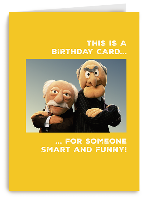 Verjaardagskaart Hallmark | Muppets Birthday Smart Funny