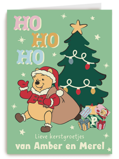 Disney Ho Ho Ho Lieve Kerstgroetjes Winnie The Pooh