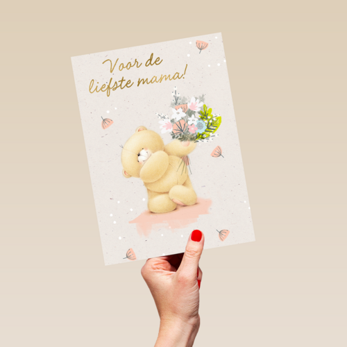 moederdag kaart forever friends voor de liefste mama