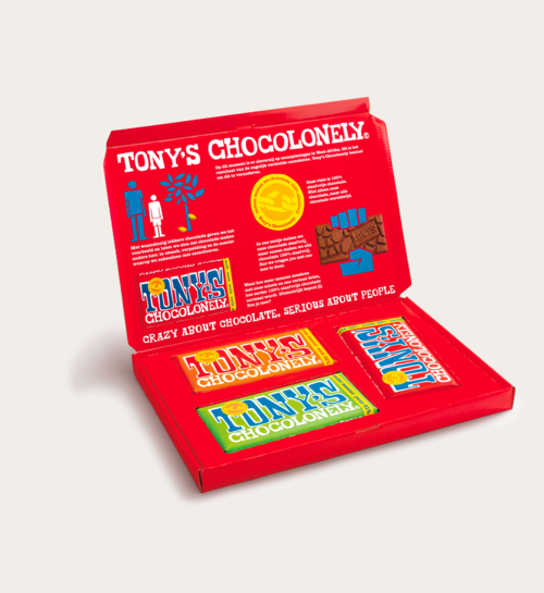 Tony Chocolonely Kadootje 3 chocorepen