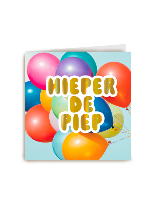 Hieperdepiep ballonnen