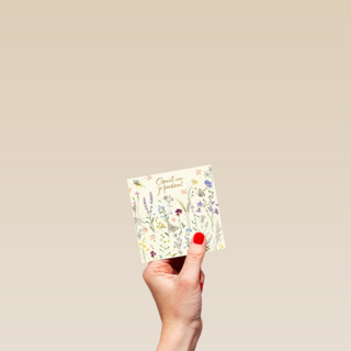 Pensioen kaart bloemen turnowsky