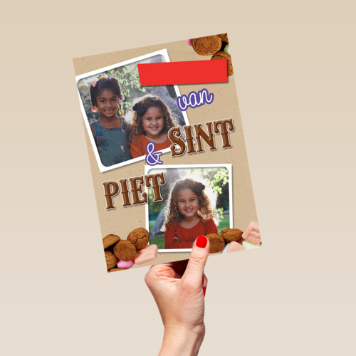 9an sint en piet kaart sinterklaas