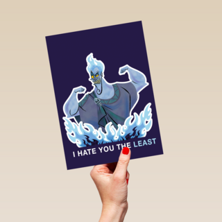 Disney Liefdeskaart Hades Hercules