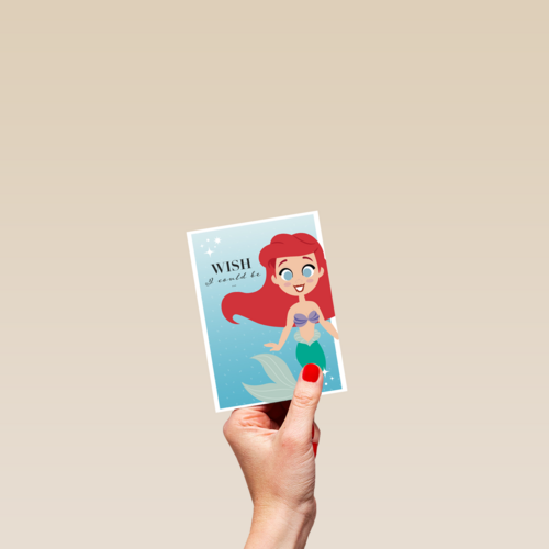 Ariel vriendschapskaart