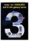 Star Wars verjaardagskaart 3 jaar