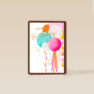 Happy Birthday Ballonnen