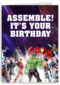 avengers assemble its your birthday verjaardagskaart