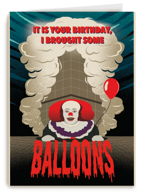 Pennywise IT Brought Some Balloons