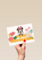 moederdag kaart minnie mouse fijne moederdag
