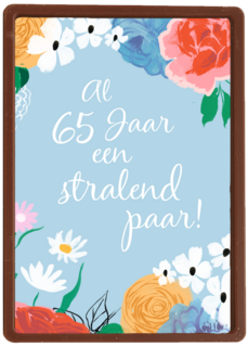 Al 65 jaar een stralend paar
