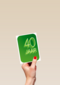 verjaardagskaart 40 jaar groen