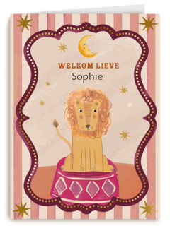 Welkom lieve leeuw