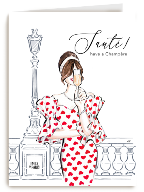 Verjaardagskaart Hallmark | Sante Champere Emily In Paris