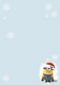 kerst minions let it snow