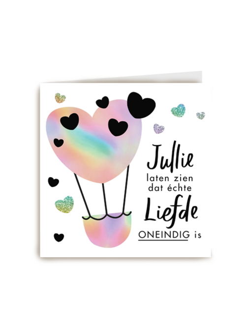 Kaart Hallmark | Huwelijksjubileum | Jullie Liefde Oneindig