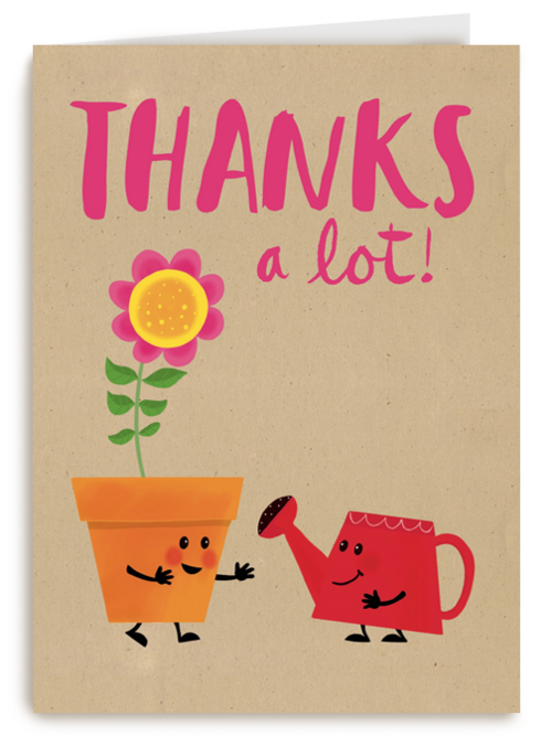 thanks a lot plantje en gieter