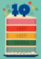 Hiep Hiep Hoera 10 jaar jongen