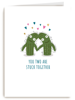 You two are stuck together