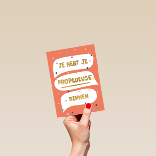 Je hebt je propedeuse binnen