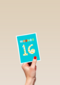 Verjaardagskaart woohoo 16 tiener jongen