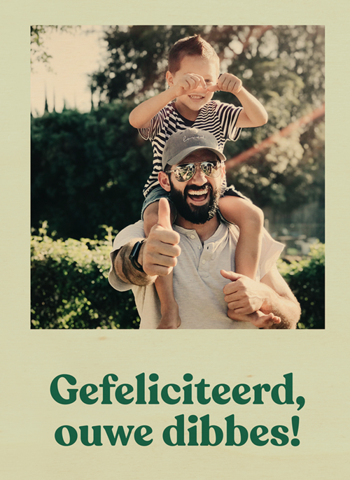 verjaardag fotokaart andc grappig