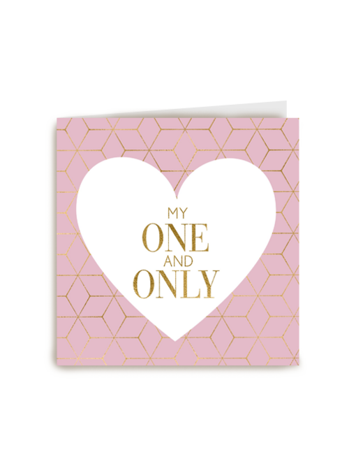 Kaart Hallmark | Liefde Valentijn | Valentijnskaart Stijlvol My One And Only