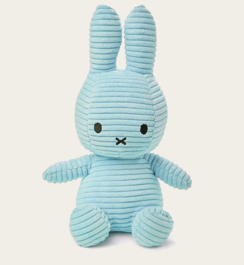 Nijntje Knuffel Turquoise Corduroy