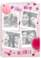 4 fotos roze slingers