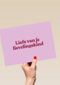 Liefs van je lievelingskind andc