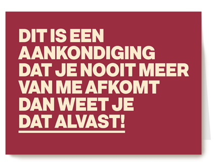 andC aankondiging
