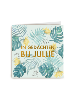 bladeren in gedachten bij jullie