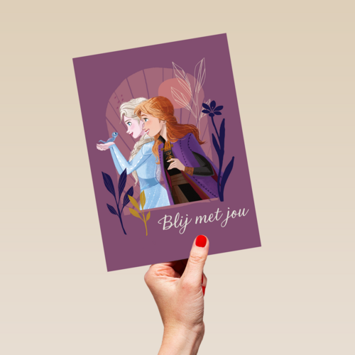 frozen anna en elsa zijn blij met jou