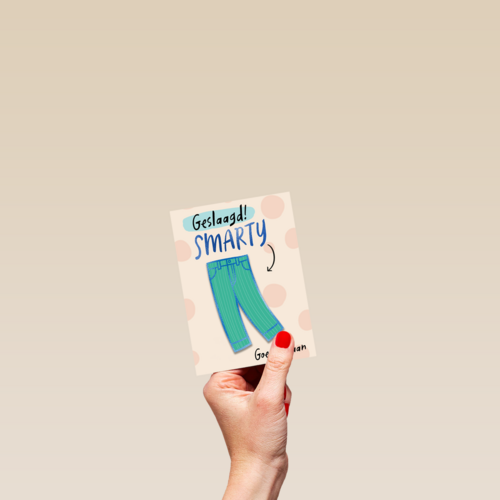 Geslaagd smarty pants