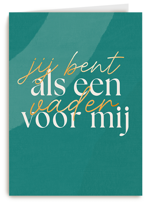 Kaart Hallmark | Vaderdag | Vaderdag Als Een Vader Voor Mij