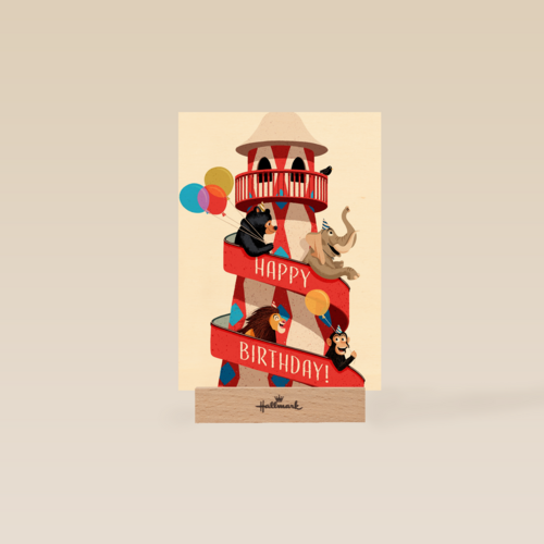 verjaardagskaart jongen meisje tiener happy birthday folio