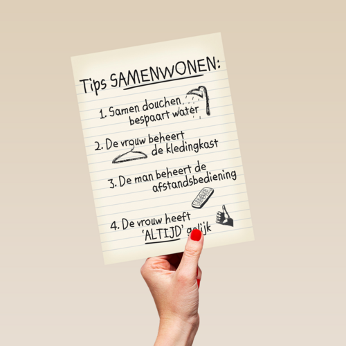 Samenwonen recept