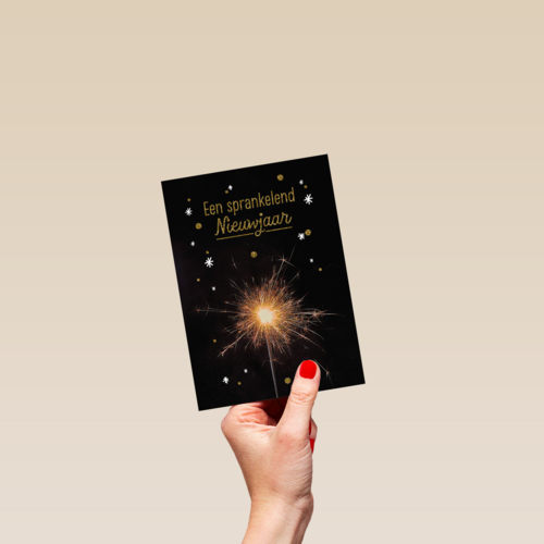 vuurwerk een sprankelend nieuwjaar