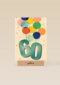 Verjaardagskaart 60 met ballonnen