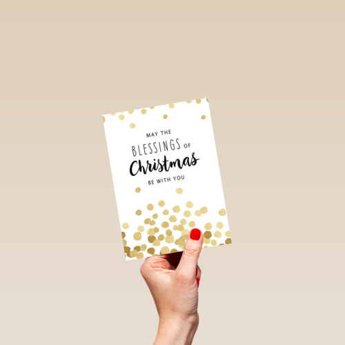kerst blessings religieus