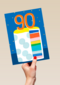 Verjaardagstaart 90 jaar