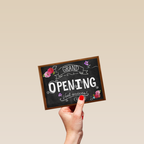 lijst grand opening