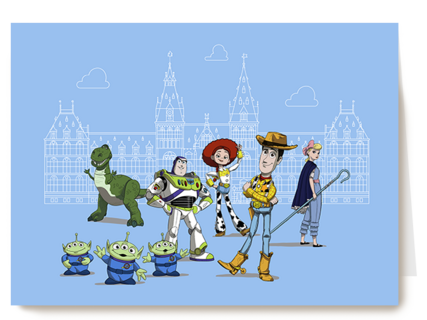 Rijksmuseum X Toy Story kaart