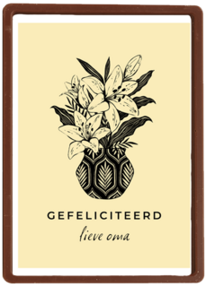 een mooie bos bloemen voor een mooie jarige